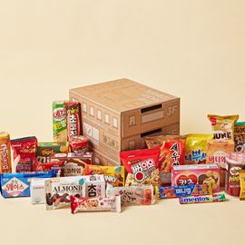 [WeFun] 3-tier snack kid building sale announcement 25 kinds of sweets gift set Children's Day Family Medicine Month gift recommendation_Made in Korea